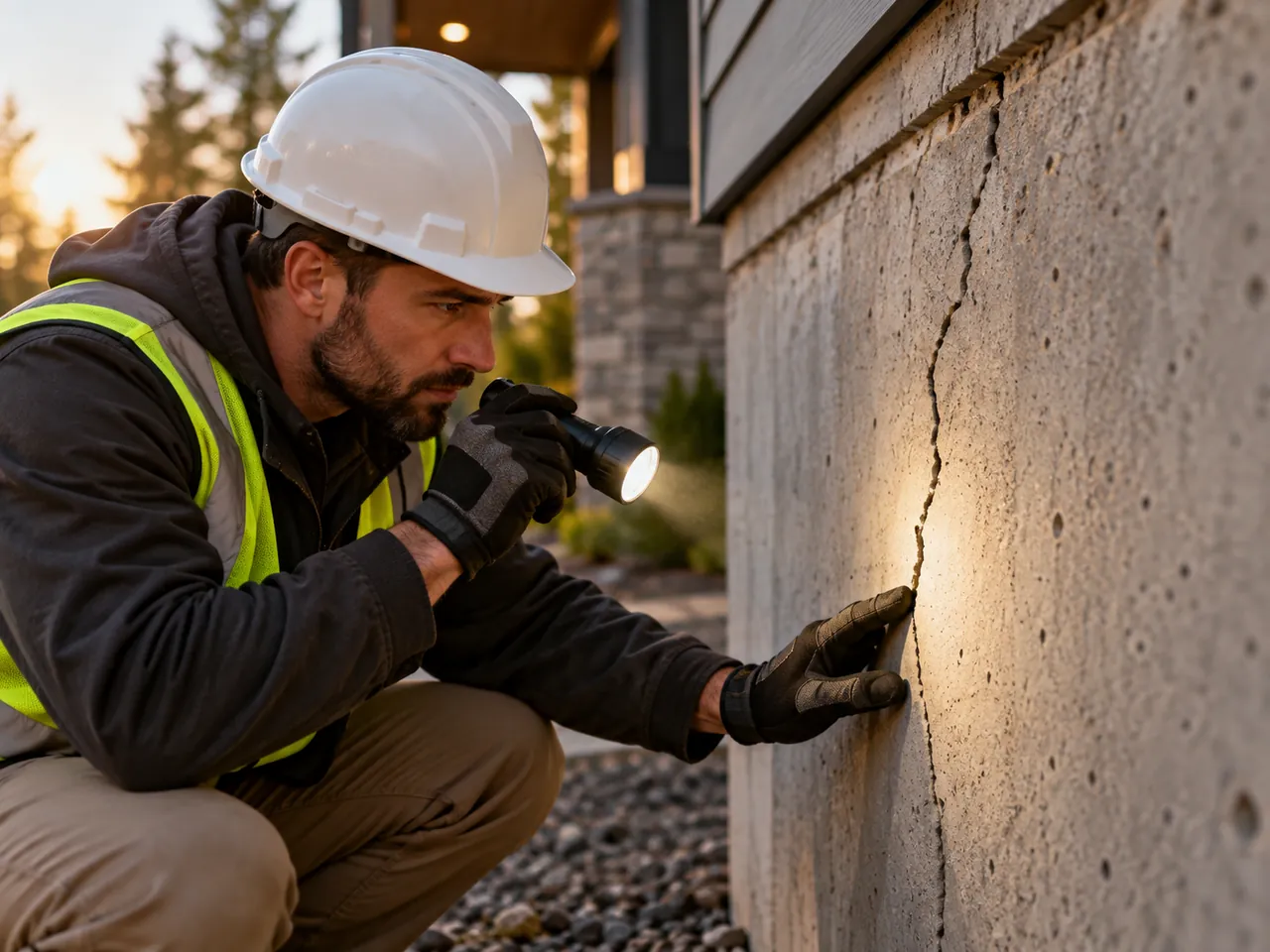 Visible Crack Condition example