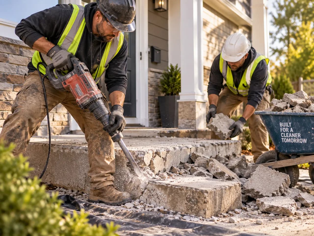 Small-Scale Demolition service example