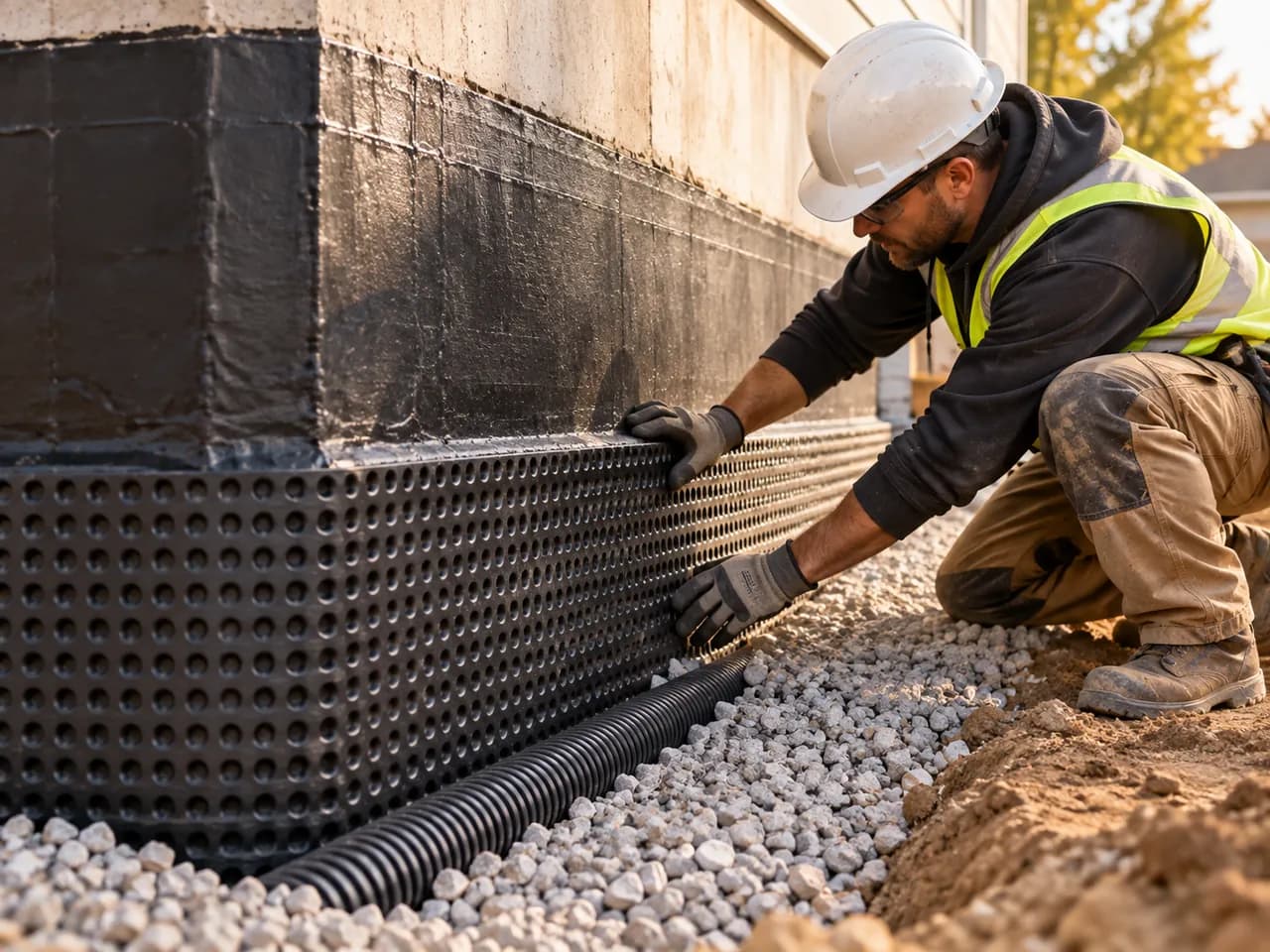 Foundation Drainage example